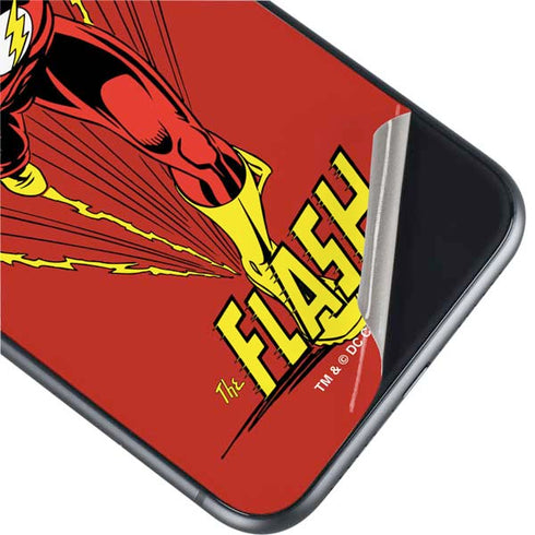 DC Comics The Flash Classic Action Pose Art iPhone 11 Skin